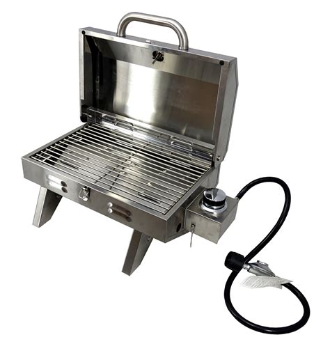 stainless steel bbq box|1 burner bbq box.